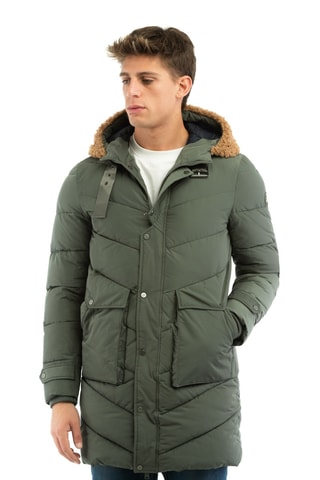 Gewatteerde Jas - Kaki