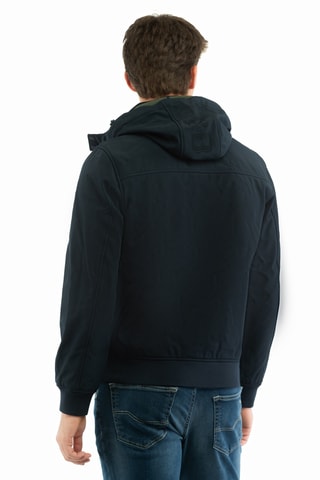 Fleece Bomberjack - Marineblauw