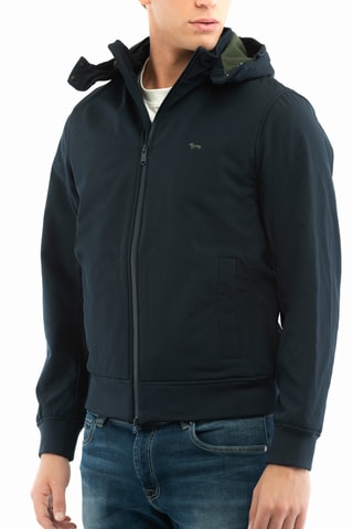 Fleece Bomberjack - Marineblauw