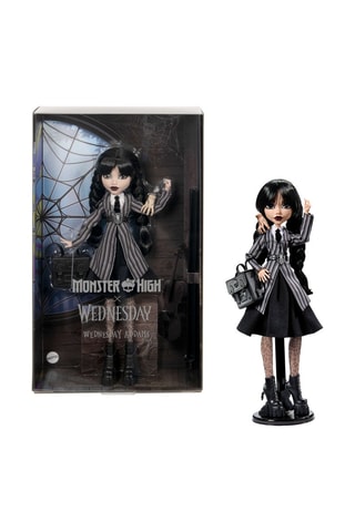 Boneca Wednesday Addams Monster High - A partir dos 6 anos