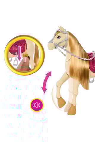 Cavalo The Great Horse Chase Barbie® Mattel - A partir dos 3 anos