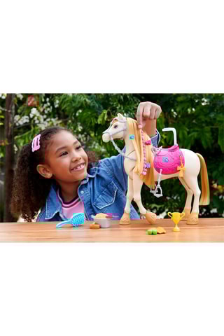 Cavalo The Great Horse Chase Barbie® Mattel - A partir dos 3 anos