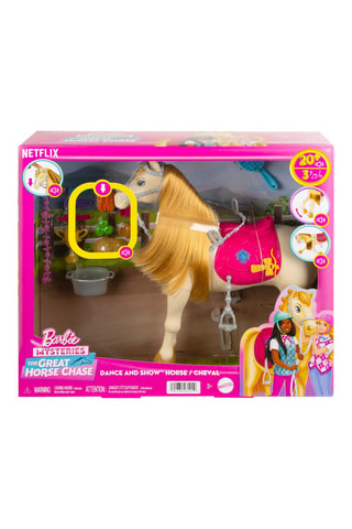 Cavalo The Great Horse Chase Barbie® Mattel - A partir dos 3 anos