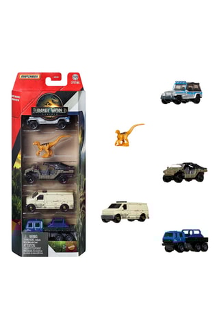 Coffret 5 elementos Jurassic World - A partir dos 36 meses