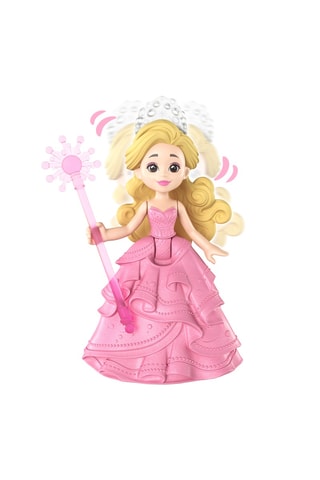 Coffret Glinda com Bolha, Veículo e boneca pequena Glinda Wicked - A partir dos 48 meses