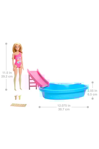 Coffret Piscina dos sonhos Barbie - A partir dos 36 meses