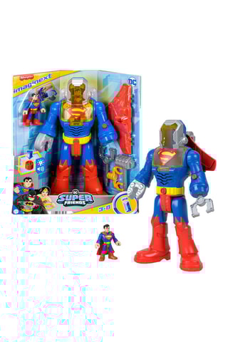 Coffret Robô Super-Homem XL Liga da Justiça DC Comics - 6 acessórios - A partir dos 36 meses