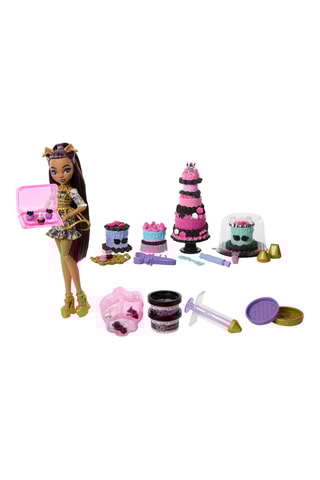 Kit de bolo de Aniversário Clawdeen Wolf Monster High - A partir dos 48 meses