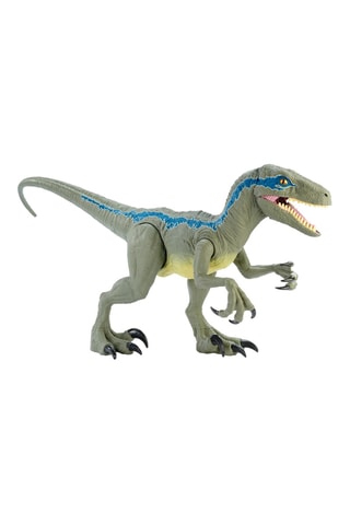 Figura Super Colossal Velociraptor Blue Jurassic World - A partir dos 48 meses
