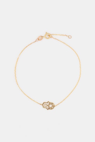 Armband Main Fatima - Geelgoud
