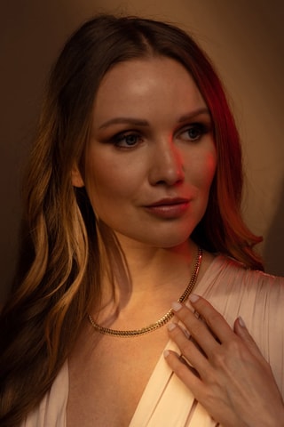 Ketting Maille Ovale Geelgoud