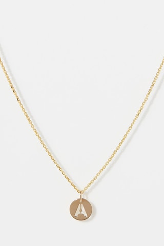 Pendentif Lettre A Or jaune