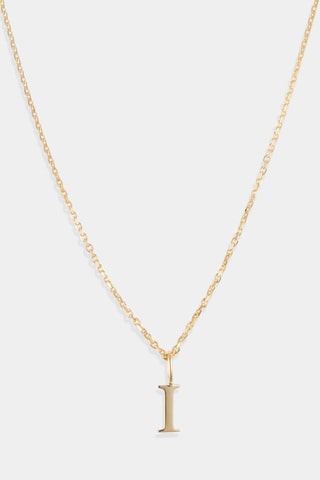 Pendentif Lettre I Or Jaune
