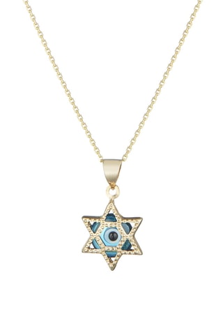 Pendentif Œil précieux Or jaune