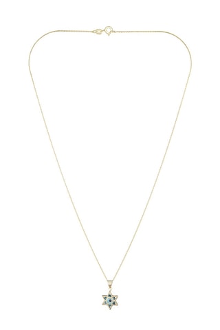 Pendentif Œil précieux Or jaune