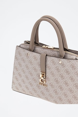 Handtas - Donkertaupe