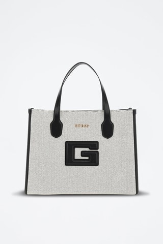 Handtas G Status - Beige en Zwart