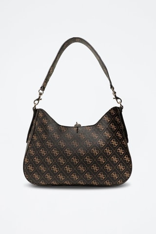 Shopper en Clutch Zwart en Bruin