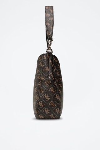 Shopper en Clutch Zwart en Bruin