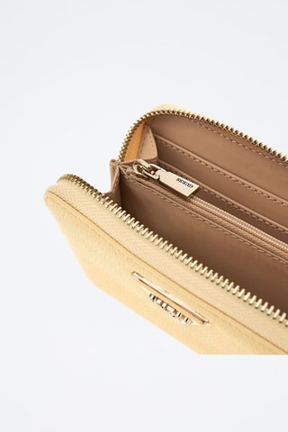 Portefeuille - Zachtgeel