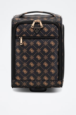 Reistas met Wieltjes Silia - Zwart - 32 cm