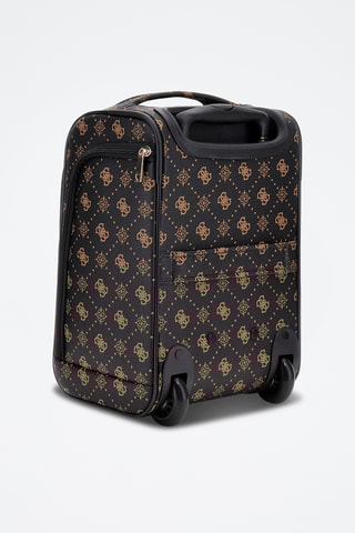 Reistas met Wieltjes Silia - Zwart - 32 cm