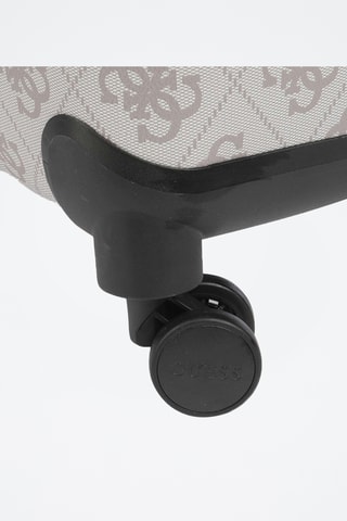 Grote Trolley Berta - Taupe en Zwart - 77 cm