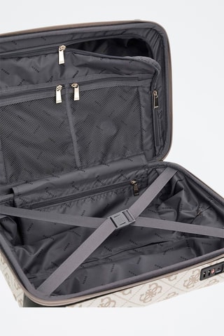 Handbagagetrolley Bertra - Donkertaupe - 53 cm