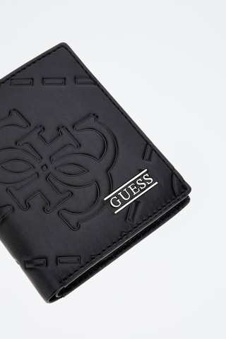 Leren Portefeuille Boston Bifold - Zwart