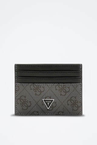 Leren Pasjeshouder Milano - Zwart