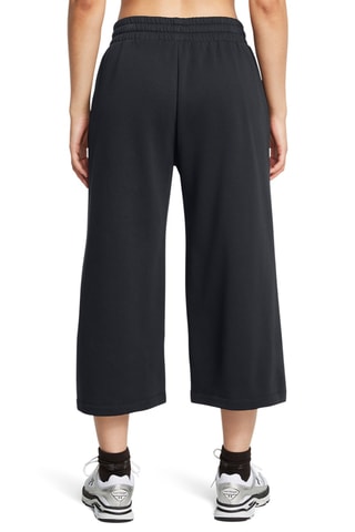 Pantalon Wide-leg polaire Rival - Noir