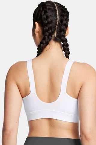 Brassière de sport Infinity High Zip 2.0 - Blanc