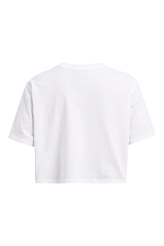 T-shirt cropped Boxy - Blanc