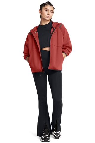 Sweat polaire à capuche Unstoppable - Orange