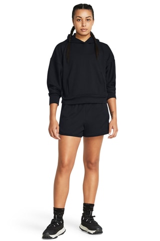 Sweat à capuche Journey Rib - Noir