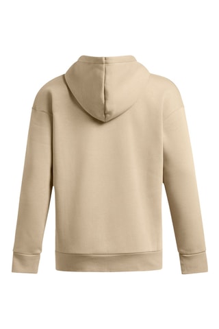 Sweat polaire Icon Patch - Marron clair