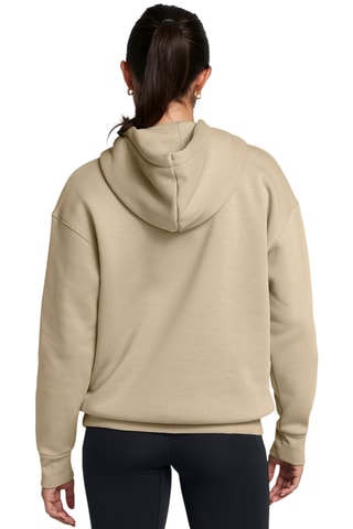 Sweat polaire Icon Patch - Marron clair