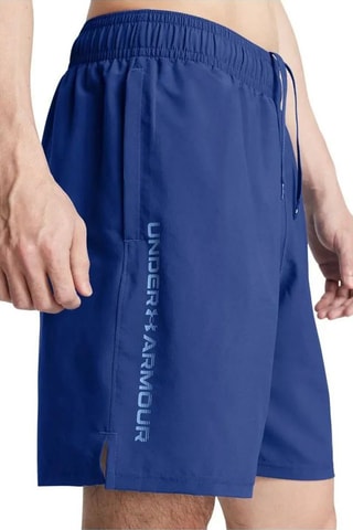 Shorts Tech Woven Wordmark - Bleu