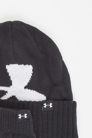 Bonnet et gants - Noir et blanc