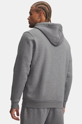 Sweat polaire d’entrainement à capuche - Gris chiné