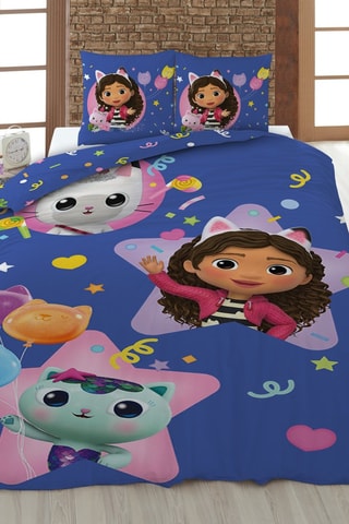 Parure de couette Gabby et la Maison magique - Mauve