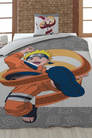 Parure de couette réversible Naruto Shippuden - Blanc
