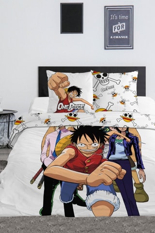 Parure de couette One Piece - Blanc