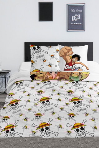 Parure de couette One Piece - Blanc