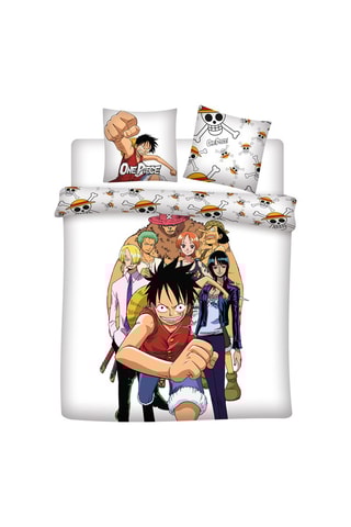 Parure de couette One Piece - Blanc