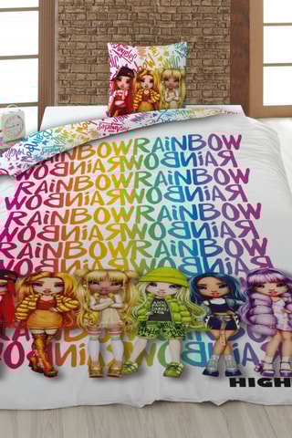 Parure de couette Rainbow High - Multicolore
