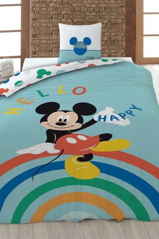 Parure de couette Mickey Disney - Bleu