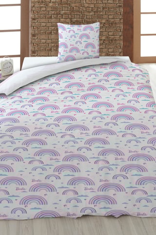 Parure de couette en coton 52 fils/cm² Barbie - Rose