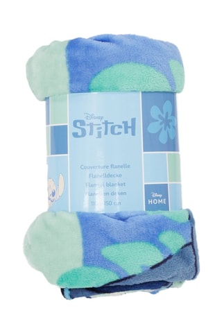 Plaid Stitch Lilo & Stitch Disney - Vert - 110 x 150 cm