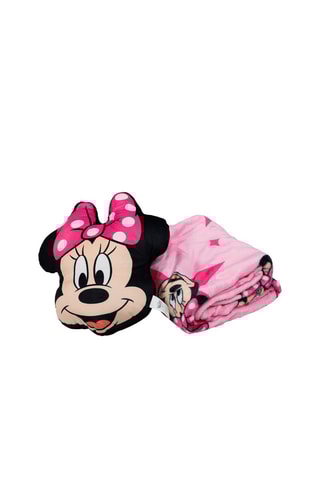 Plaid Minnie Disney - Rose - 100 x 140 cm